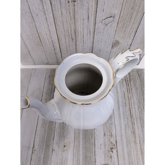 Vintage BOHEMIAN Fine China Tea Pot With Lid Czechoslovakia BOH53 - Picture 5 of 12